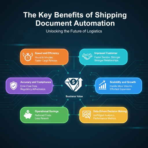 JKAP Shipping Document Automation Key Benefits
